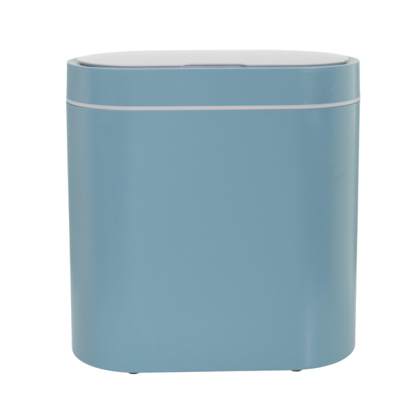 Ведро для мусора сенсорное, овал, Foodatlas JAH-6711, 8 л (синий)